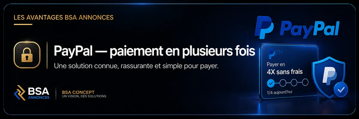 PayPal — paiement en plusieurs fois
